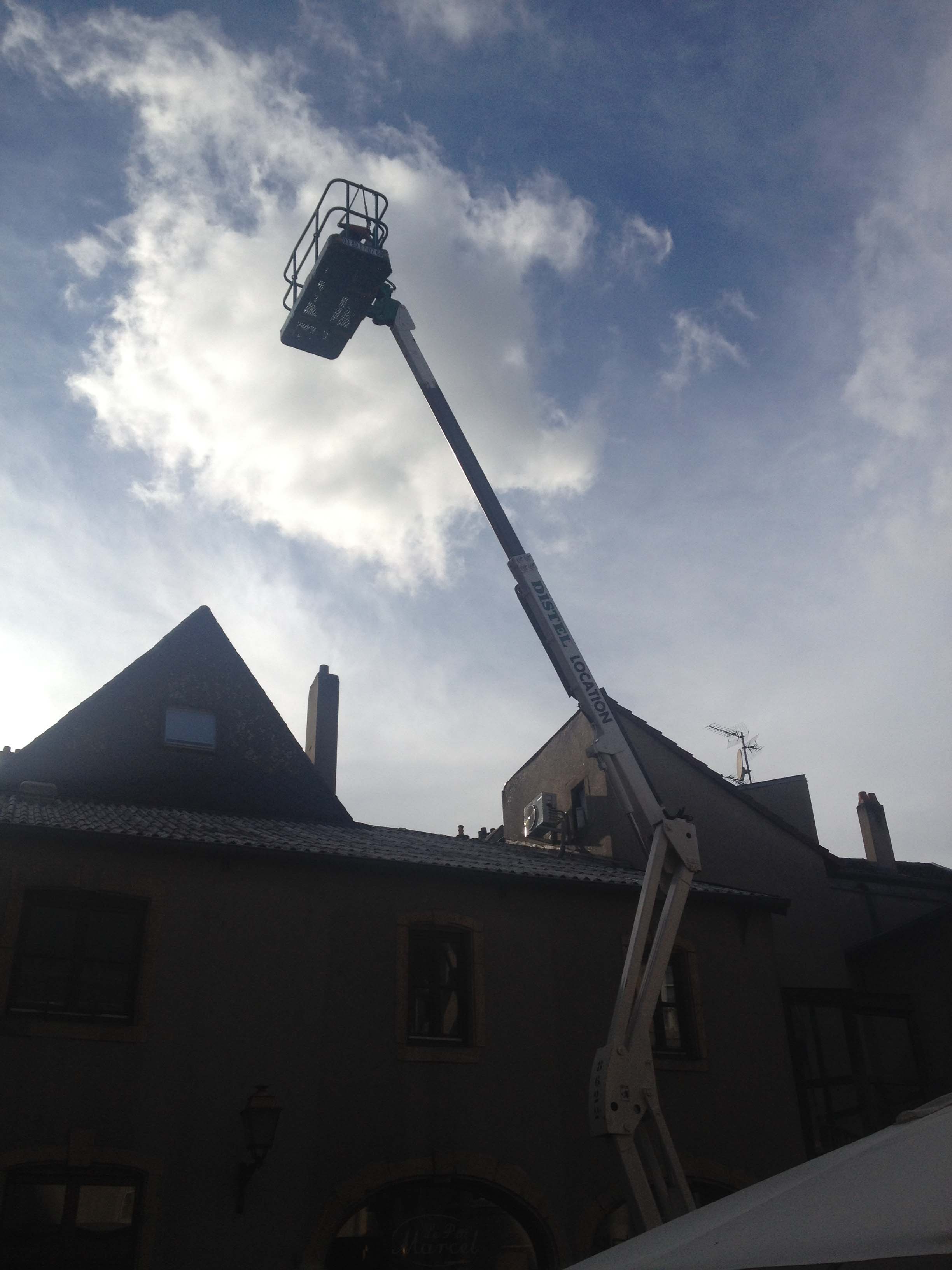 photo de la prestation Mise en place groupe extérieure